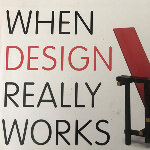 When Design really works and a red chair
