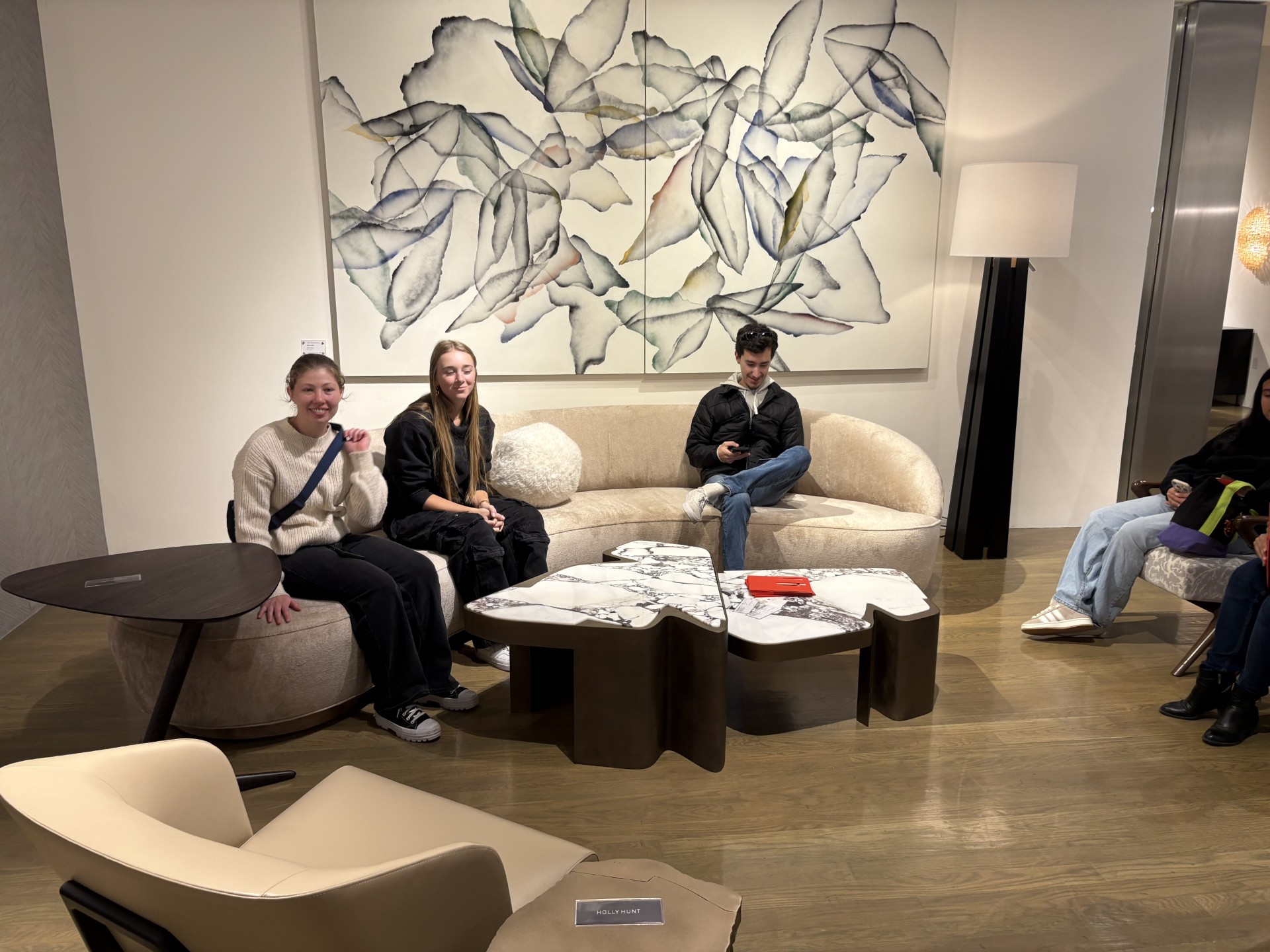 INDE 52 class trip to San Francisco Design Center Fall 2025