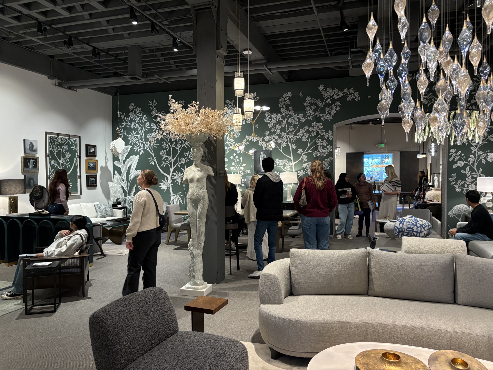 INDE 52 class trip to San Francisco Design Center Fall 2025